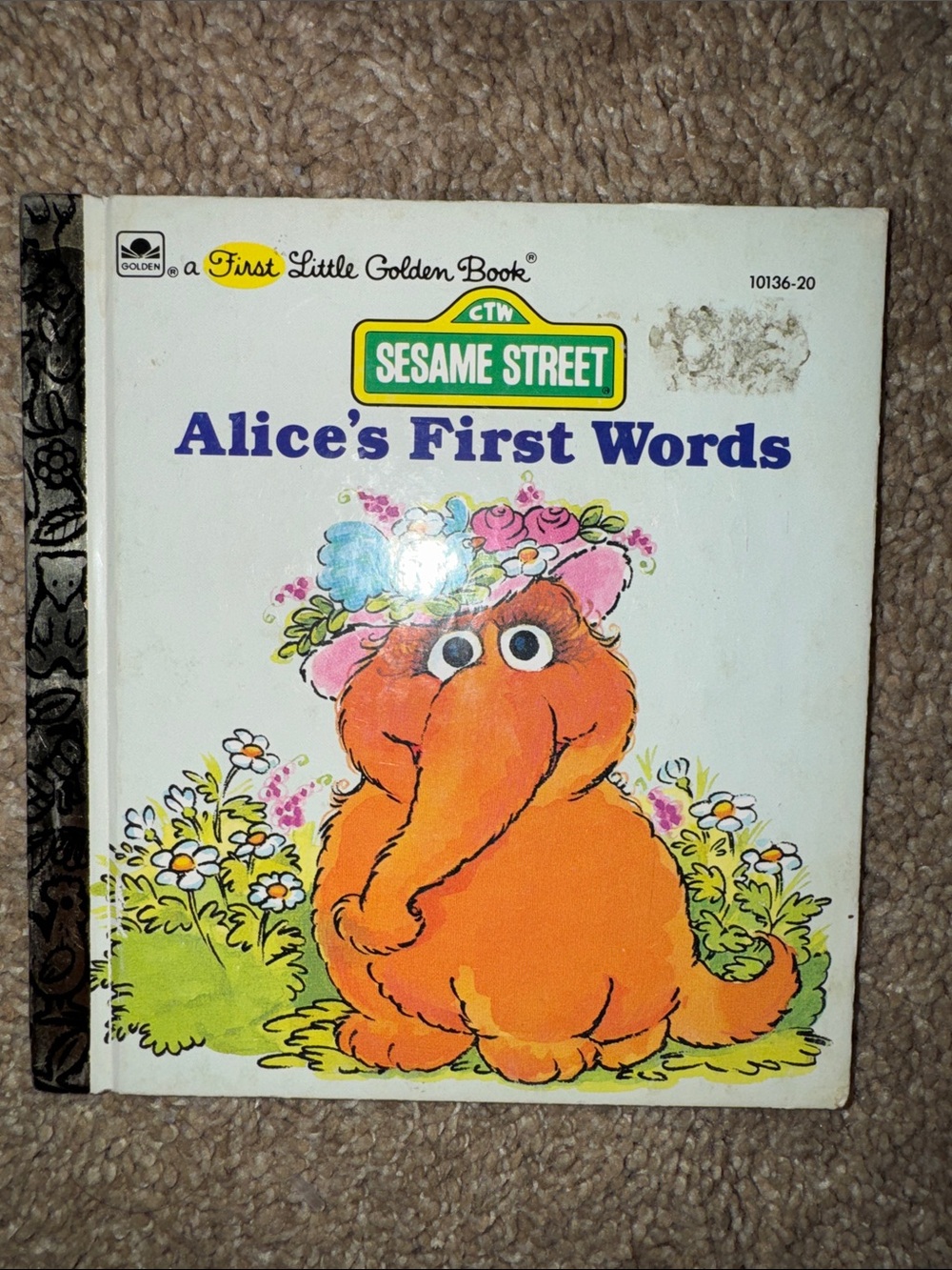 Sesame Street Alice’s First Words Book Little Golden Book